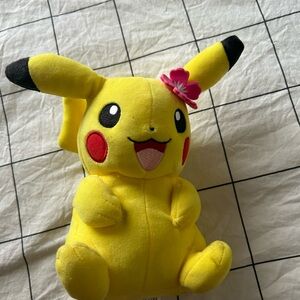 hibiscus pikachu plushie